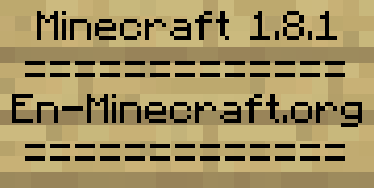 Minecraft 1.8.1 Download