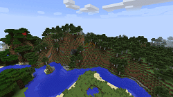 Landscape in Minecraft