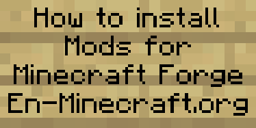 How to install Mods for Minecraft Forge