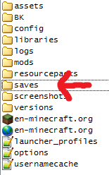 folder for minecraft maps mac