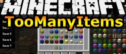 TooManyItems 1.8, 1.7.10 - Very Useful Management Mod 