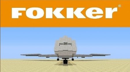 Fokker F100 for Minecraft