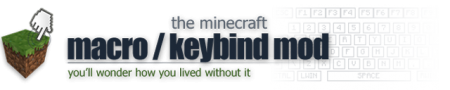 Macro / Keybind for Minecraft 1.7.2