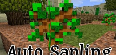 Auto Sapling for Minecraft 1.8