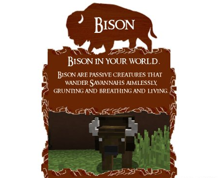 Bison for Minecraft 1.8