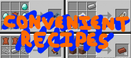 Convenient Recipes for Minecraft 1.8