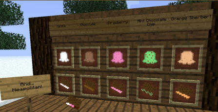 The Ice Cream Sandwich Creeper for Minecraft 1.8