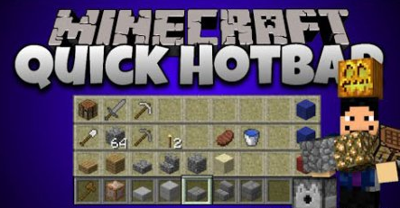 Quick Hotbar for Minecraft 1.8