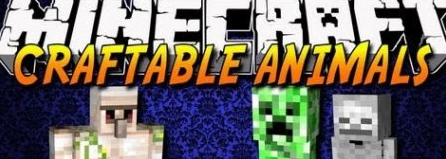 Craftable Animals for Minecraft 1.8