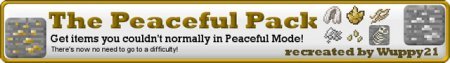 The Peacefulpack for Minecraft 1.8