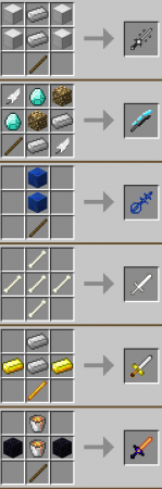 More Swords for Minecraft 1.7.2