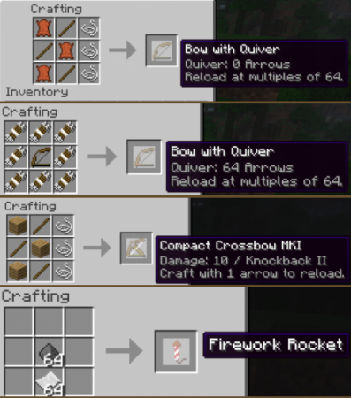 QuiverBow for Minecraft 1.7.2