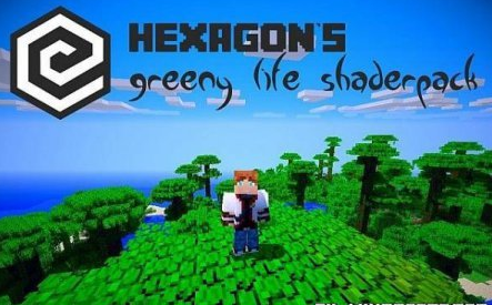 Hexagon's Greeny Life Shader Pack for Minecraft 1.7.9