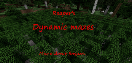 Dynamic Mazes for Minecraft 1.7.2