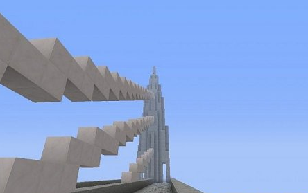 Map Modern Bridge for Minecraft