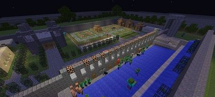 Map Zombie Attack for Minecraft