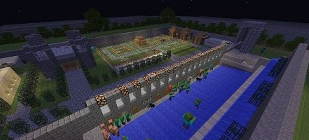 minecraft city zombie map minecraft city zombie map