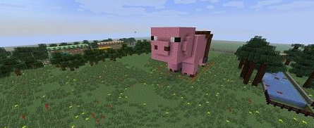 Map Piggy Race for Minecraft