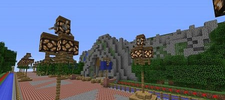 Map Disneyland for Minecraft Remake