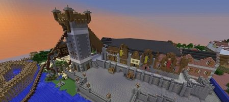 Map Disneyland for Minecraft Remake