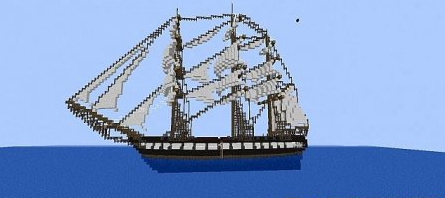 Map USS Constitution for Minecraft