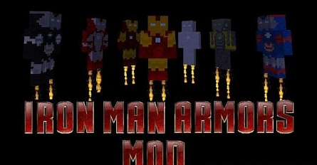 Iron Man Armors For Minecraft 1 7 2