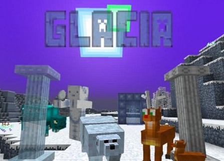 Glacia Dimension Mod for Minecraft 1.7.2