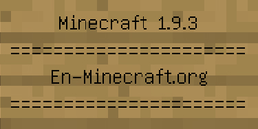 Minecraft 1.9.3 Download