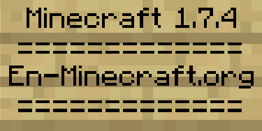 Minecraft 1.7.4 Download