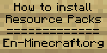 How to install Resource Packs