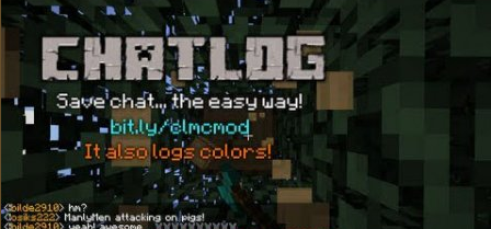 ChatLog Mod for Minecraft 1.7.9