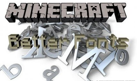 Better Fonts for Minecraft 1.7.2