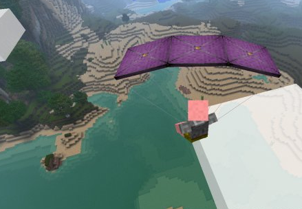 Parachute Mod for Minecraft 1.7.2