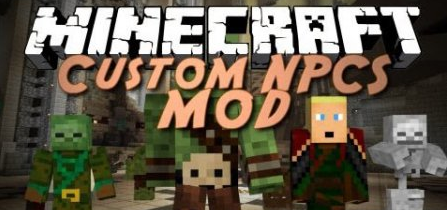 Custom NPCs for Minecraft 1.8
