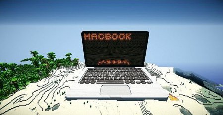 Map Redstone MacBook Pro for Minecraft