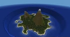 Map The Lonely Island Castaway for Minecraft