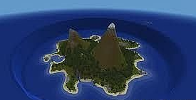 Map Castaway The Lonely Island for Minecraft
