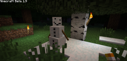 Pumpkin-less Snow Golem for Minecraft 1.7.2